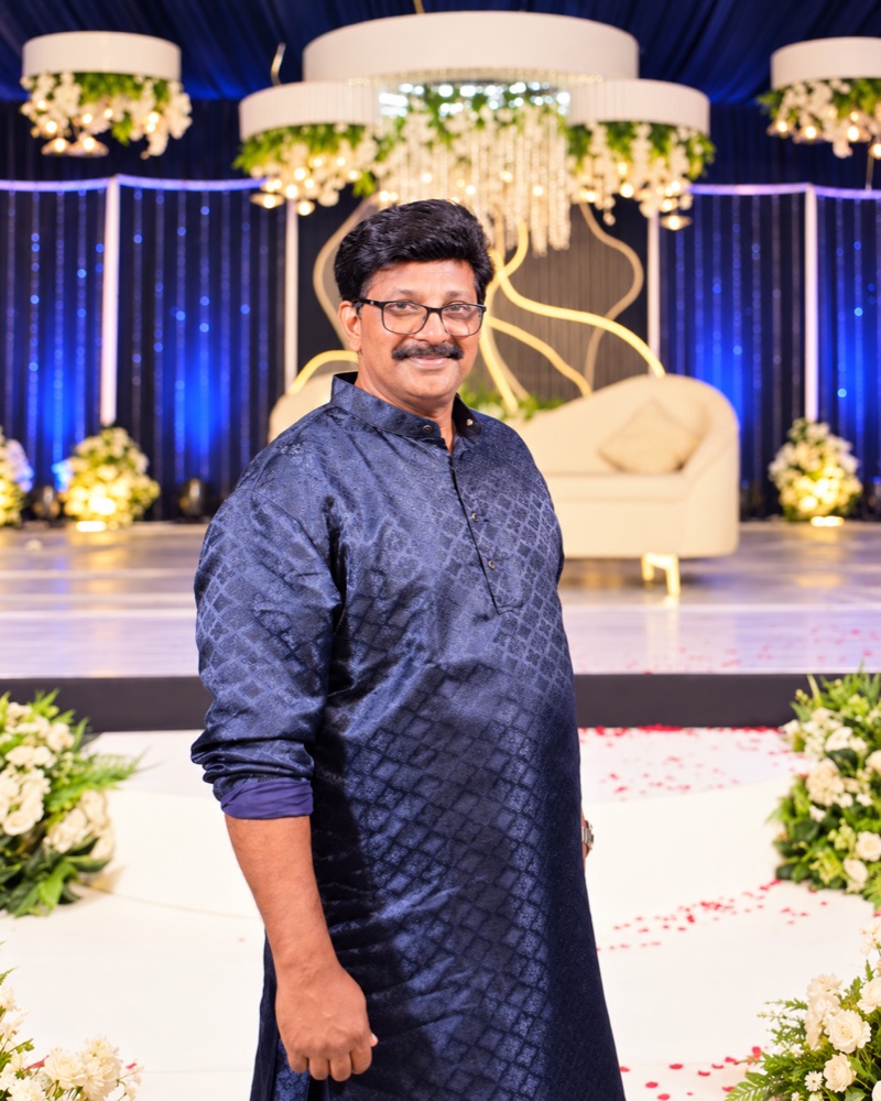 Niyas, Founder and Master Chef of Ruchi Catering
